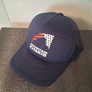 Mountain Khakis Adult Snapback Hat Mesh Trucker Cap Outdoors Adjustable